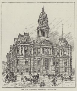 The New Townhall, Dewsbury, Yorkshire by Frank Watkins